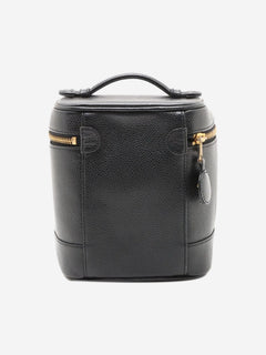Black vintage 2000 Coco Mark caviar Vanity bag