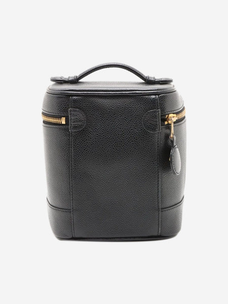 Black vintage 2000 Coco Mark caviar Vanity bag alternate image
