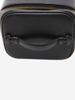 Black vintage 2000 Coco Mark caviar Vanity bag