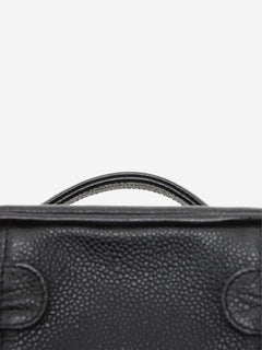 Black vintage 2000 Coco Mark caviar Vanity bag