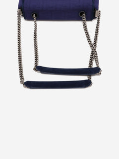 Blue Zucca Mamma Baguette chain shoulder bag