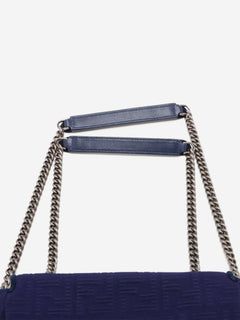 Blue Zucca Mamma Baguette chain shoulder bag