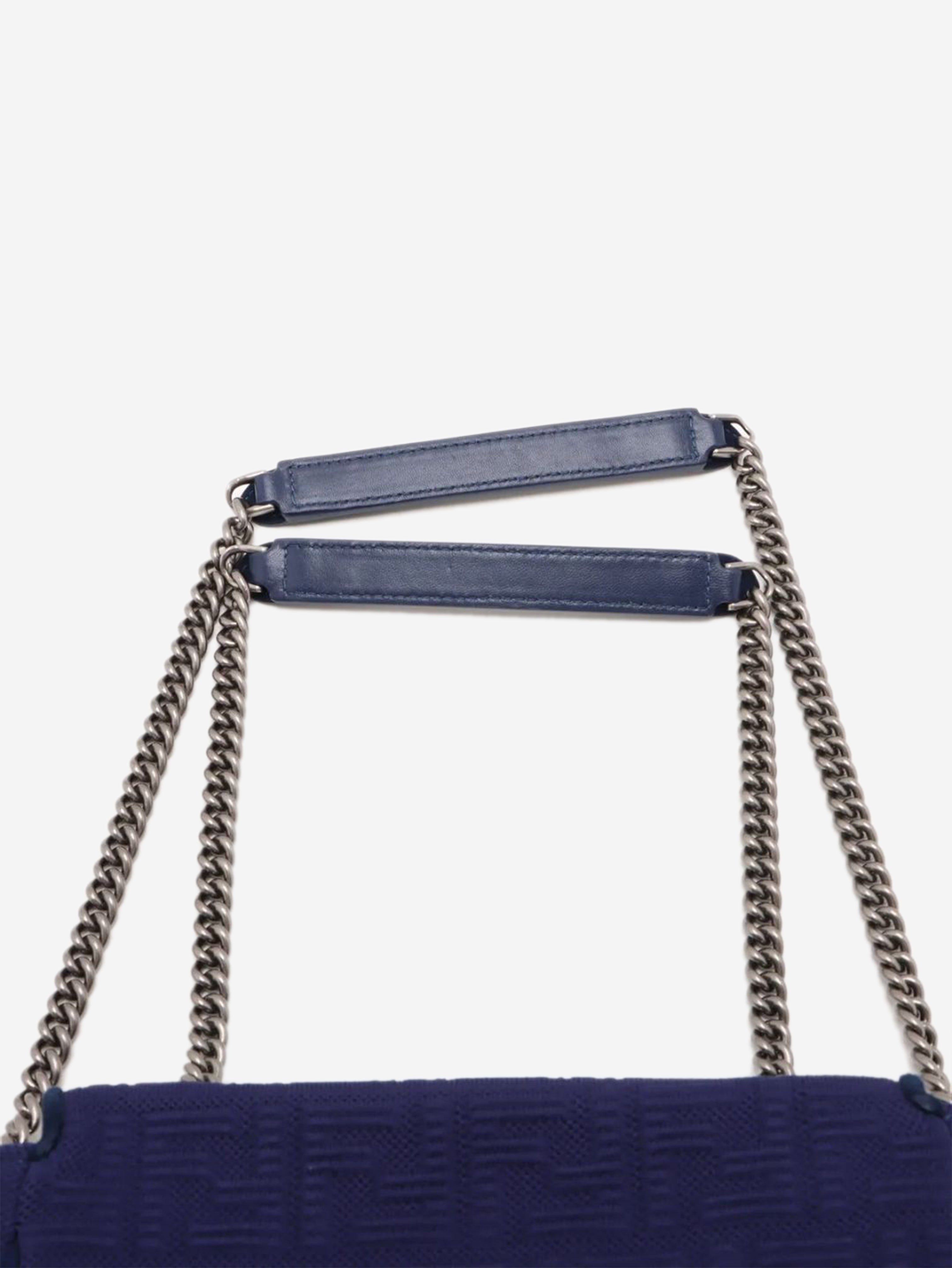Blue Zucca Mamma Baguette chain shoulder bag