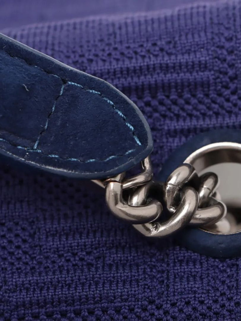 Blue Zucca Mamma Baguette chain shoulder bag