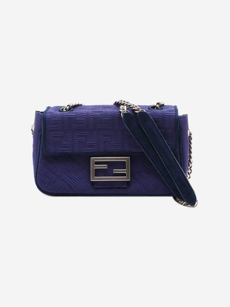 Blue Zucca Mamma Baguette chain shoulder bag product image