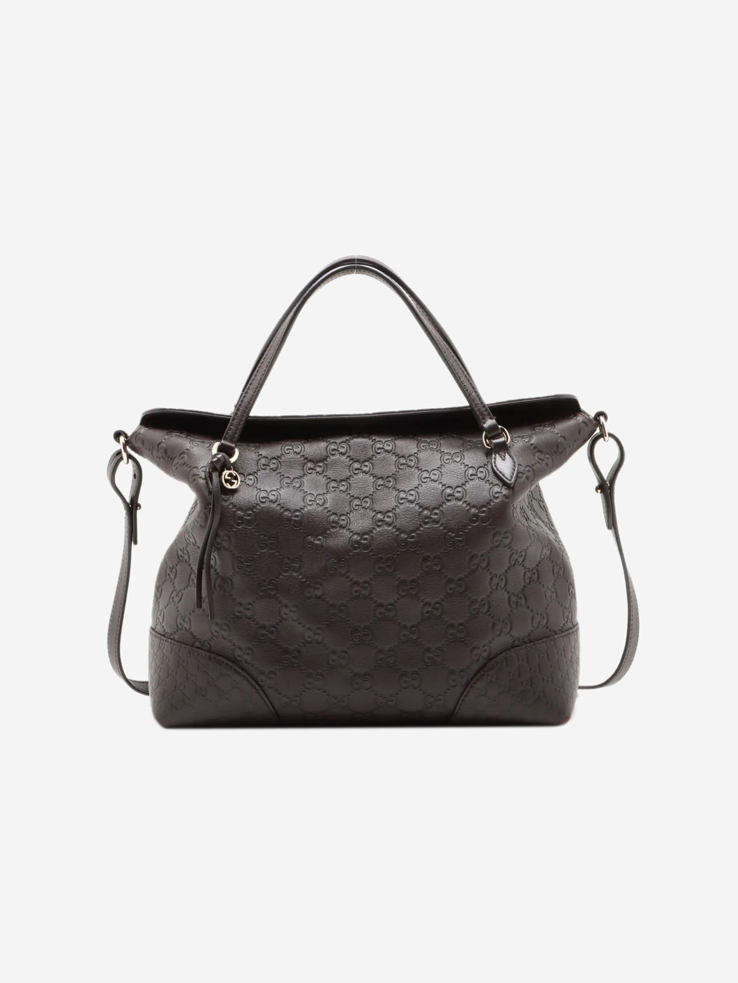 Brown Guccissima Bree 2 Way shoulder bag Shoulder bags Gucci 