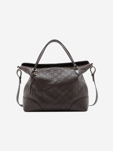 Brown Guccissima Bree 2 Way shoulder bag product image