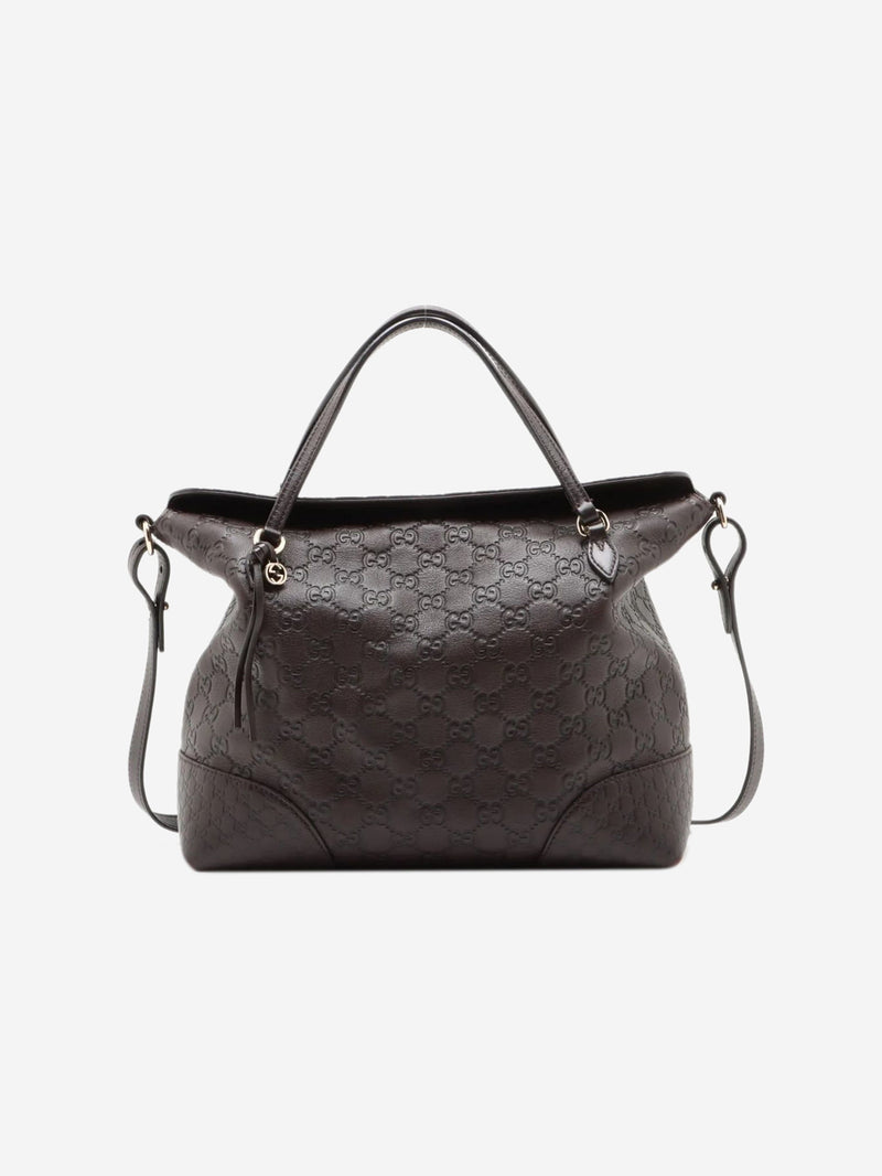 Brown Guccissima Bree 2 Way shoulder bag Shoulder bags Gucci 