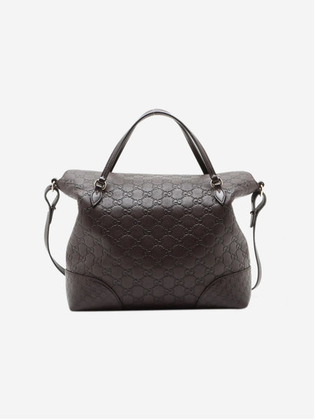 Brown Guccissima Bree 2 Way shoulder bag alternate image