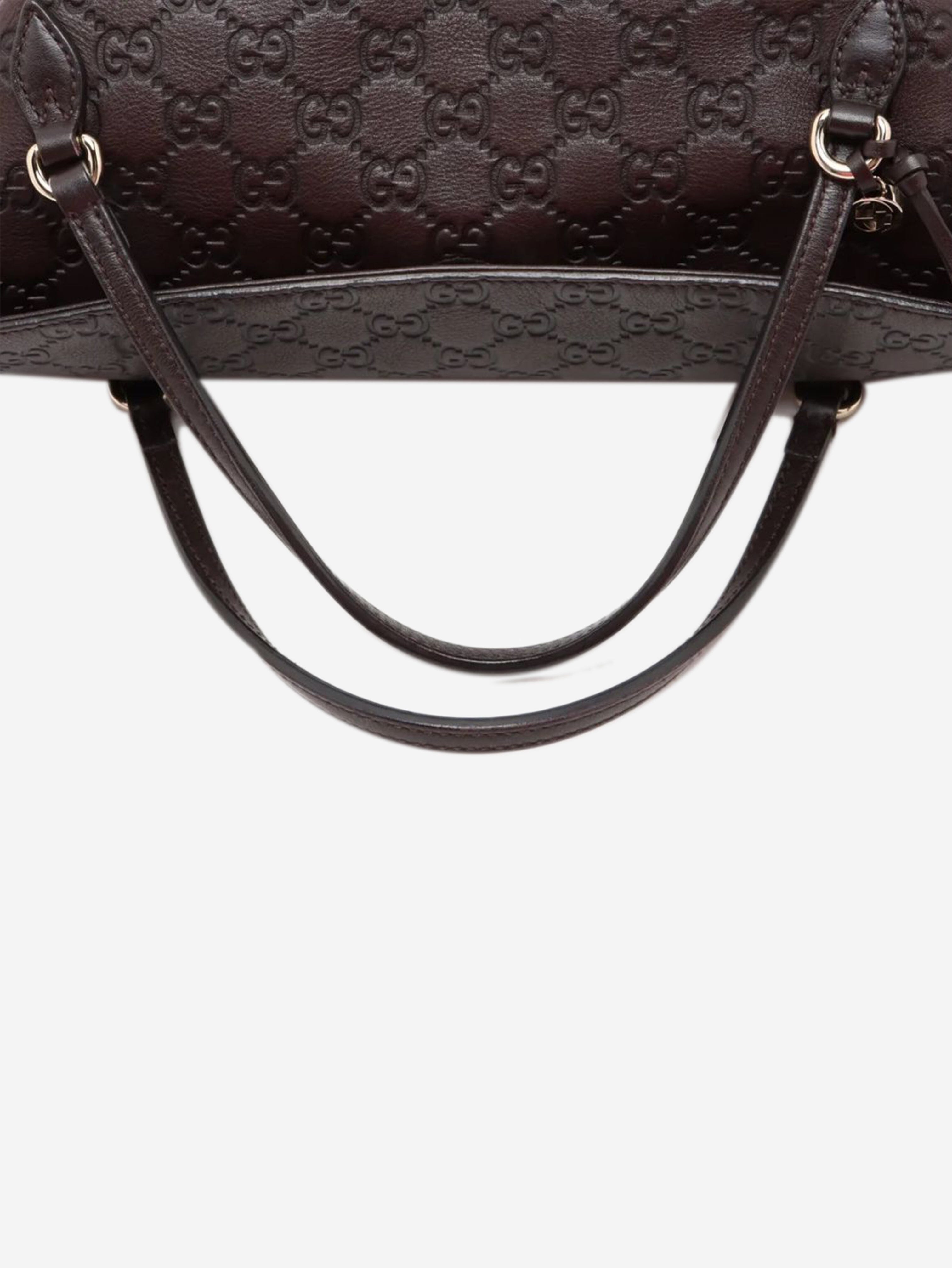 Brown Guccissima Bree 2 Way shoulder bag Shoulder bags Gucci 