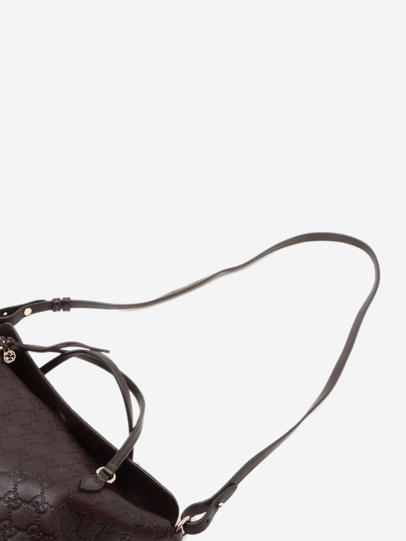 Brown Guccissima Bree 2 Way shoulder bag Shoulder bags Gucci 