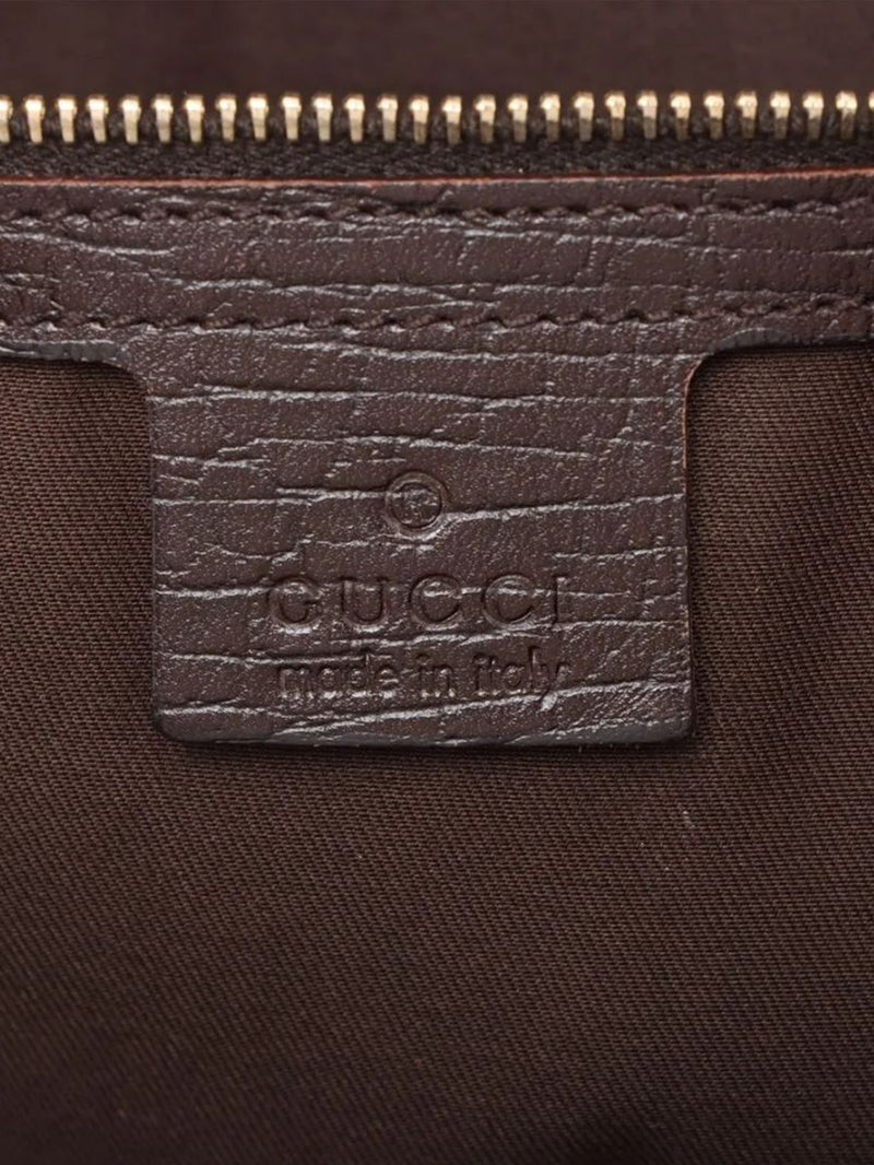 Brown GG canvas tote bag