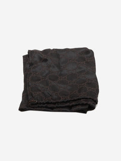 Brown GG canvas tote bag