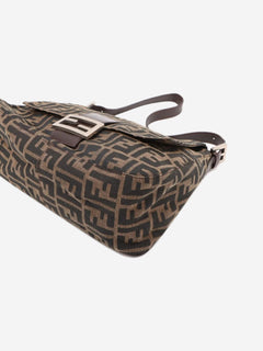 Brown Zucca Mamma Baguette bag