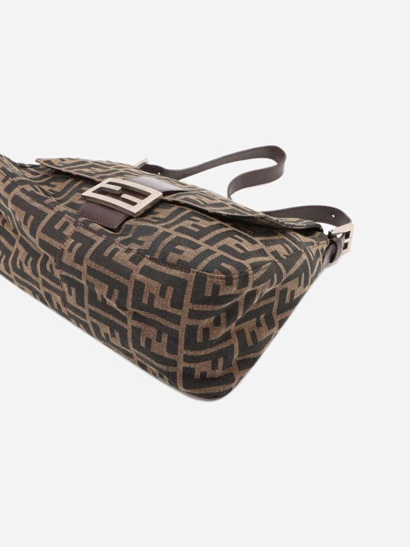 Brown Zucca Mamma Baguette bag