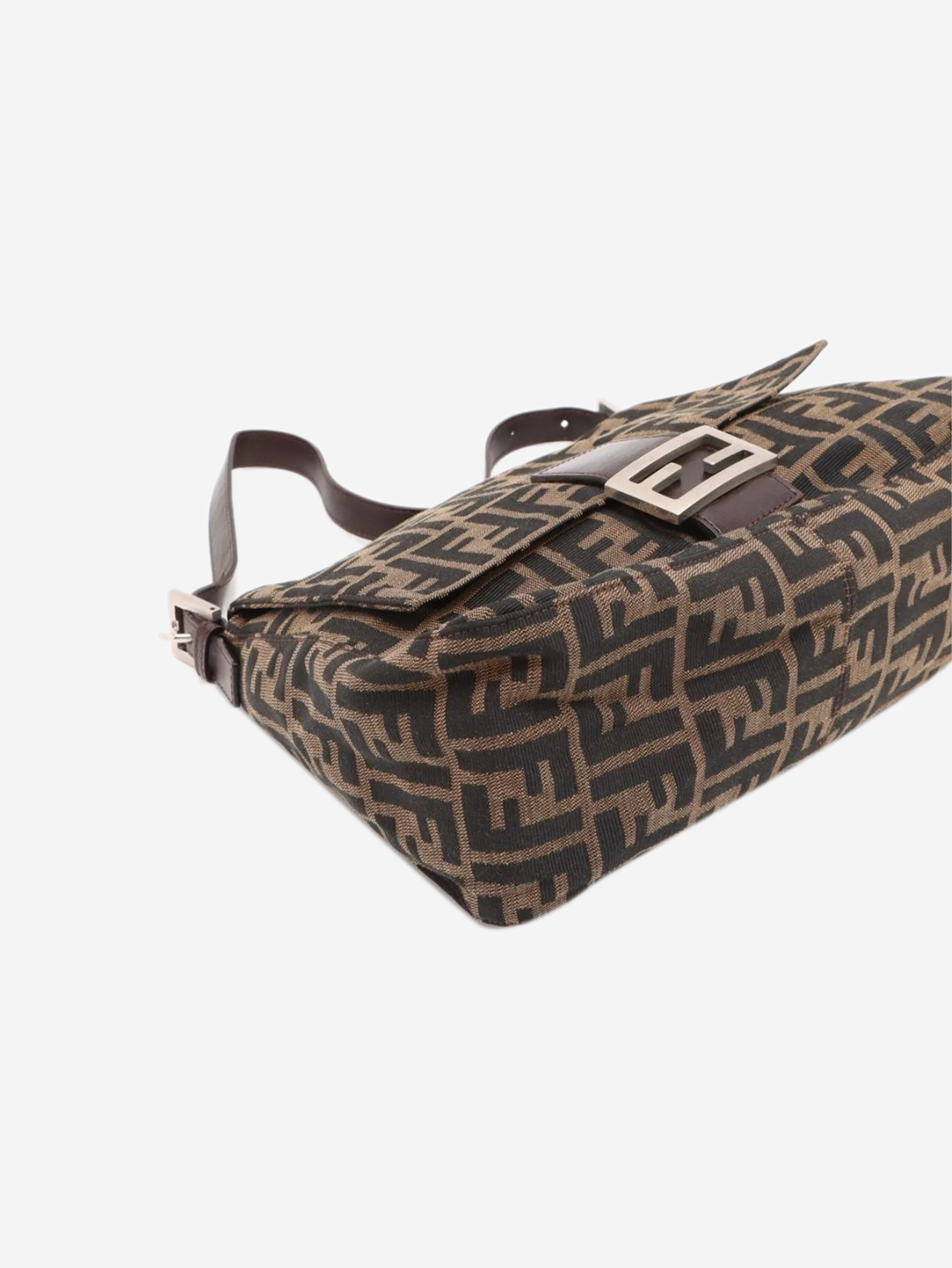 Brown Zucca Mamma Baguette bag