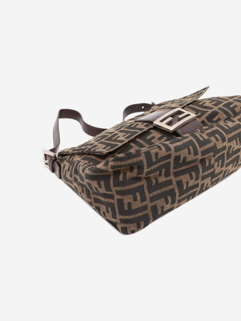 Brown Zucca Mamma Baguette bag