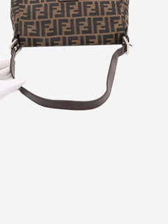Brown Zucca Mamma Baguette bag