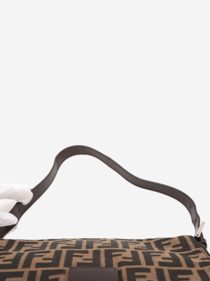 Brown Zucca Mamma Baguette bag