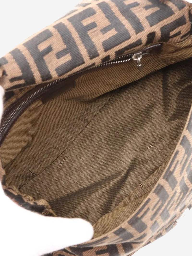 Brown Zucca Mamma Baguette bag