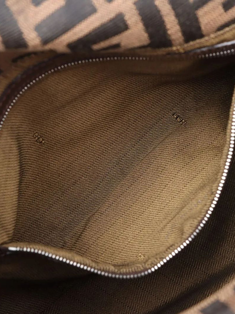 Brown Zucca Mamma Baguette bag