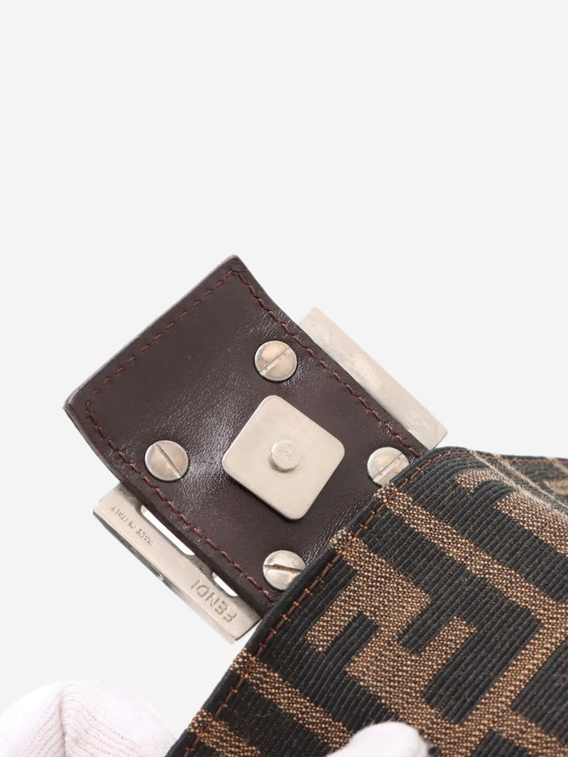Brown Zucca Mamma Baguette bag