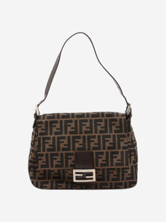 Brown Zucca Mamma Baguette bag