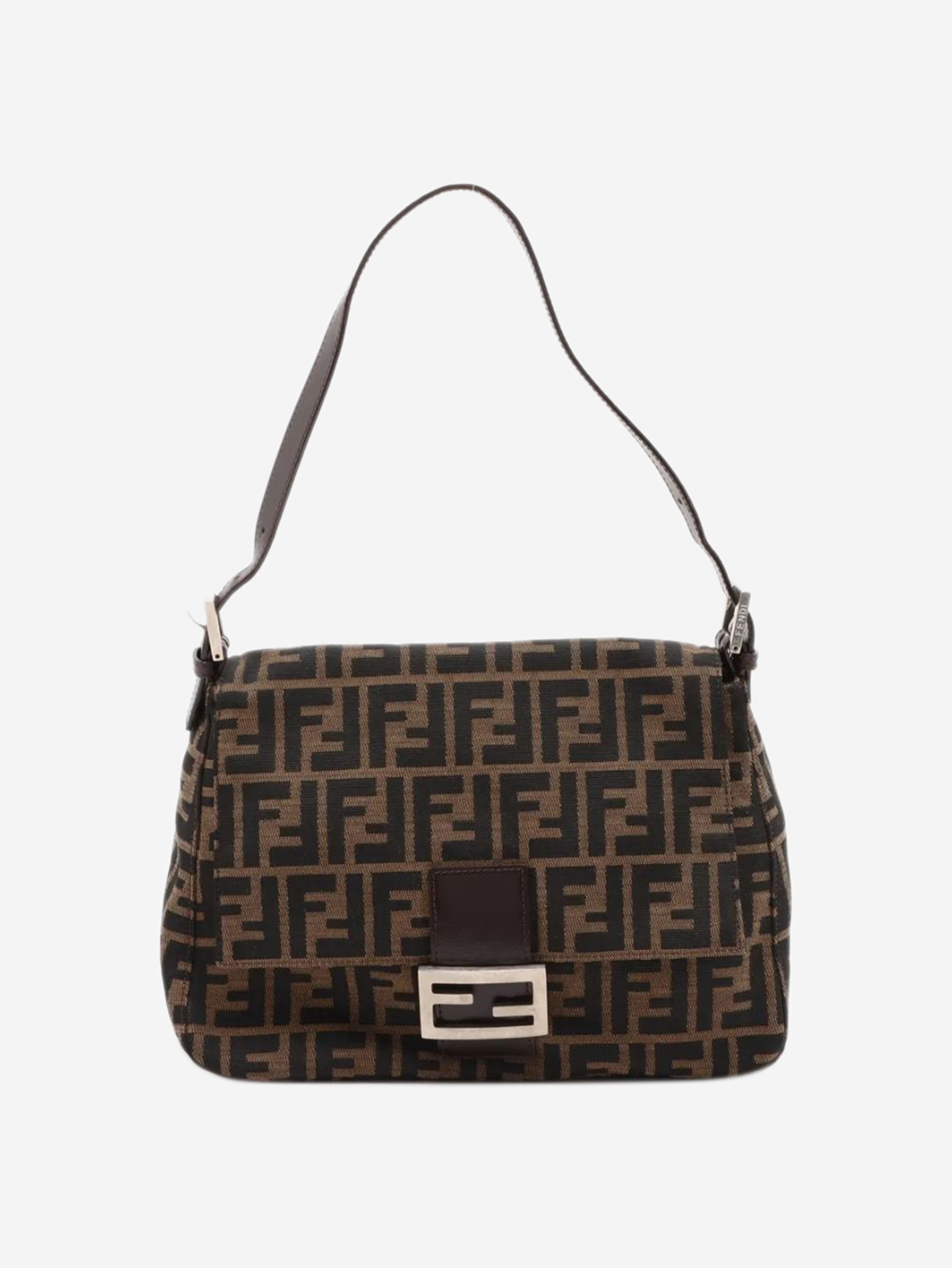 Brown Zucca Mamma Baguette bag
