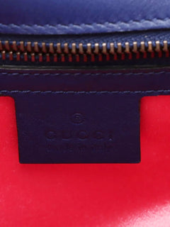 Blue GG Marmont velvet chain shoulder bag Cross-body bags Gucci 