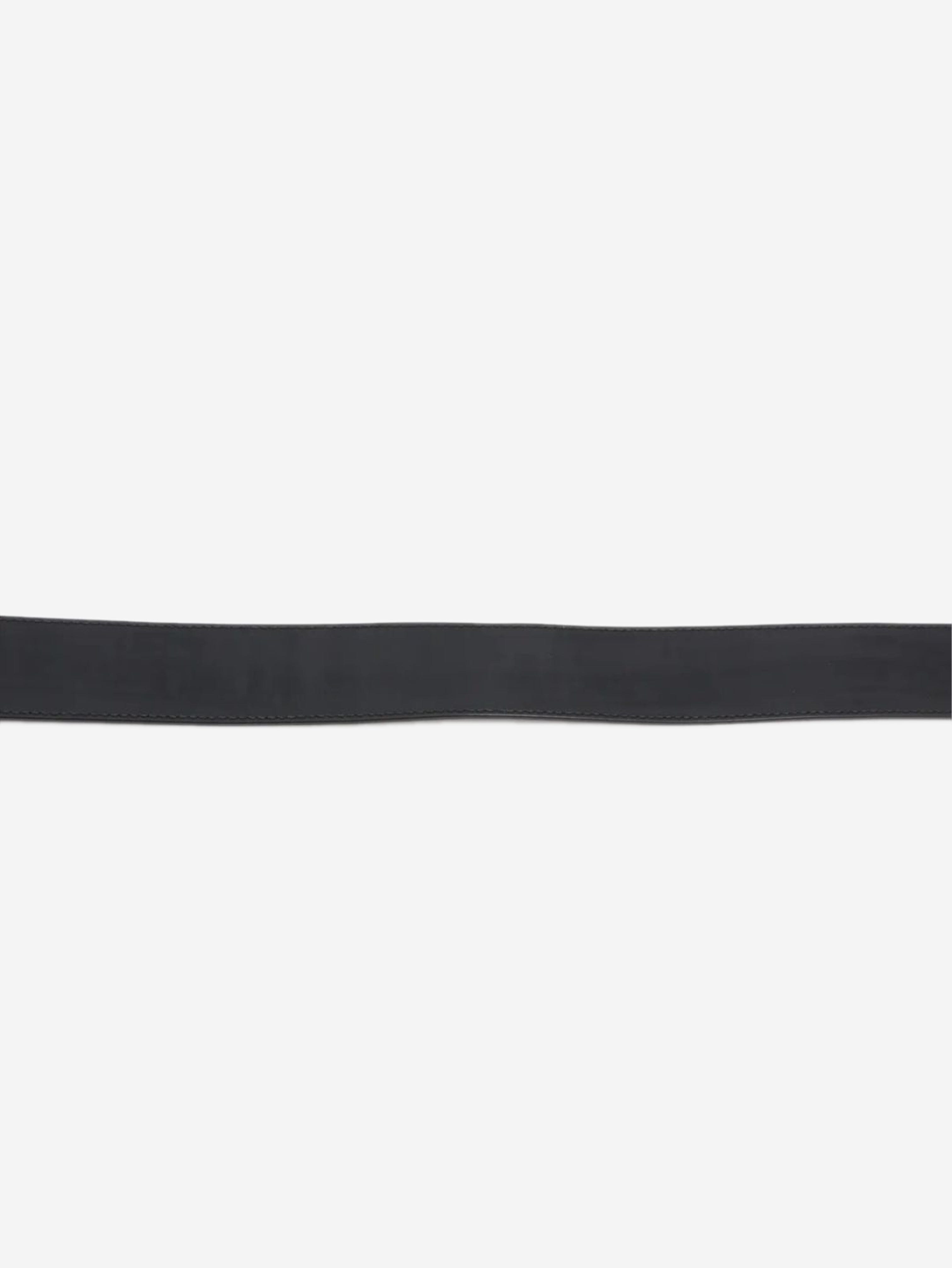 Black GG Marmont leather belt Belts Gucci 