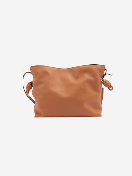 Tan Flamenco leather shoulder bag alternate image