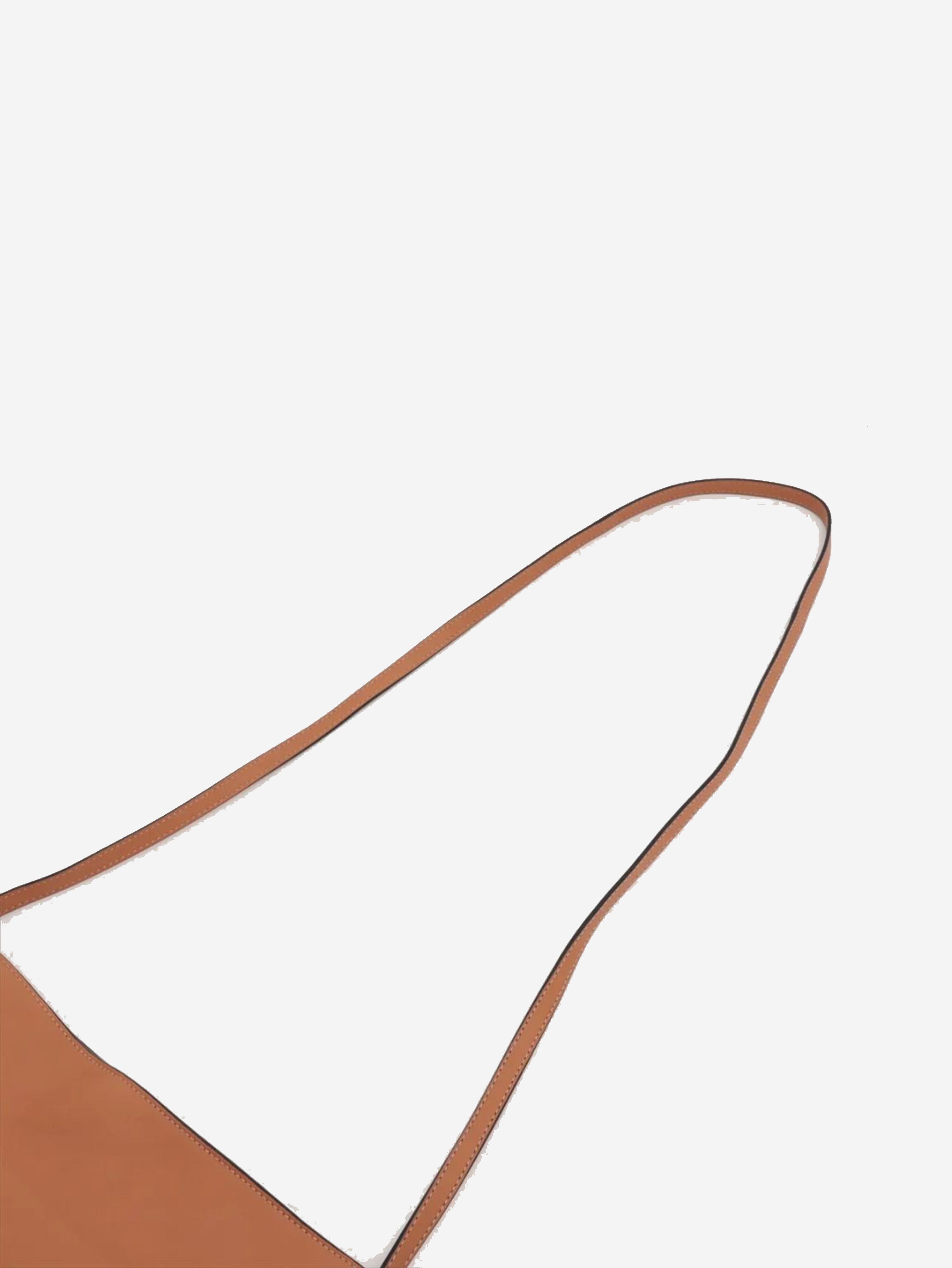 Tan Flamenco leather shoulder bag