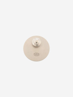 Silver Coco Mark 16S brooch