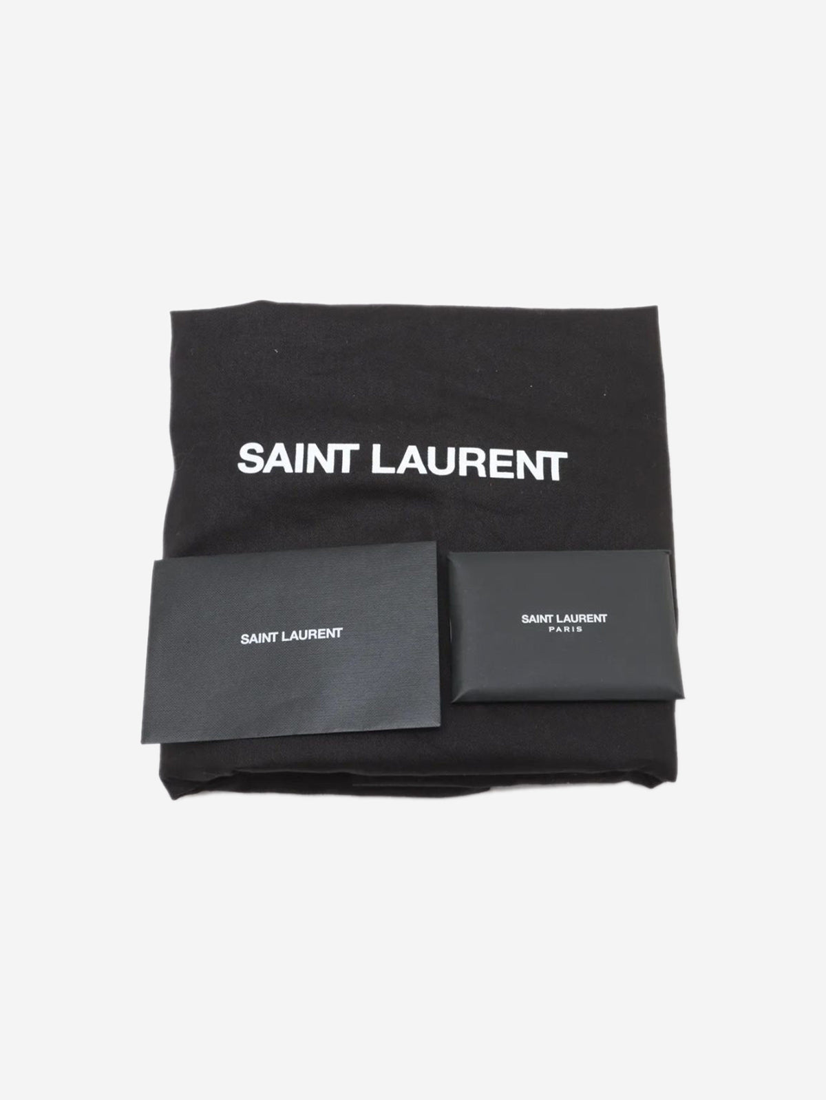 Brown Paris Panier raffia & leather tote bag Tote Bags Saint Laurent 