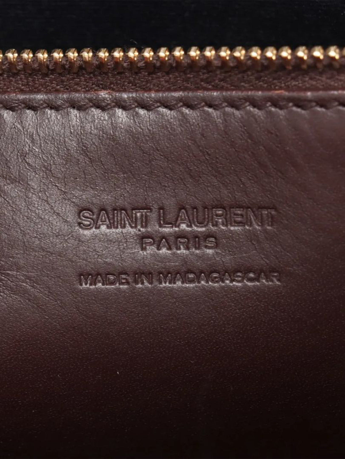 Brown Paris Panier raffia & leather tote bag Tote Bags Saint Laurent 