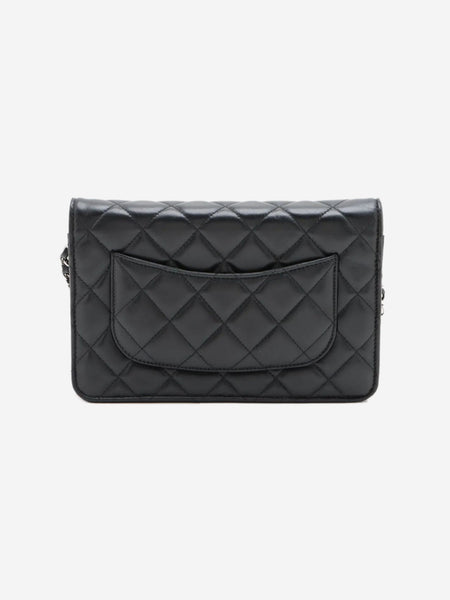 Black 2020 lambskin quilted Wallet on Chain alternate image