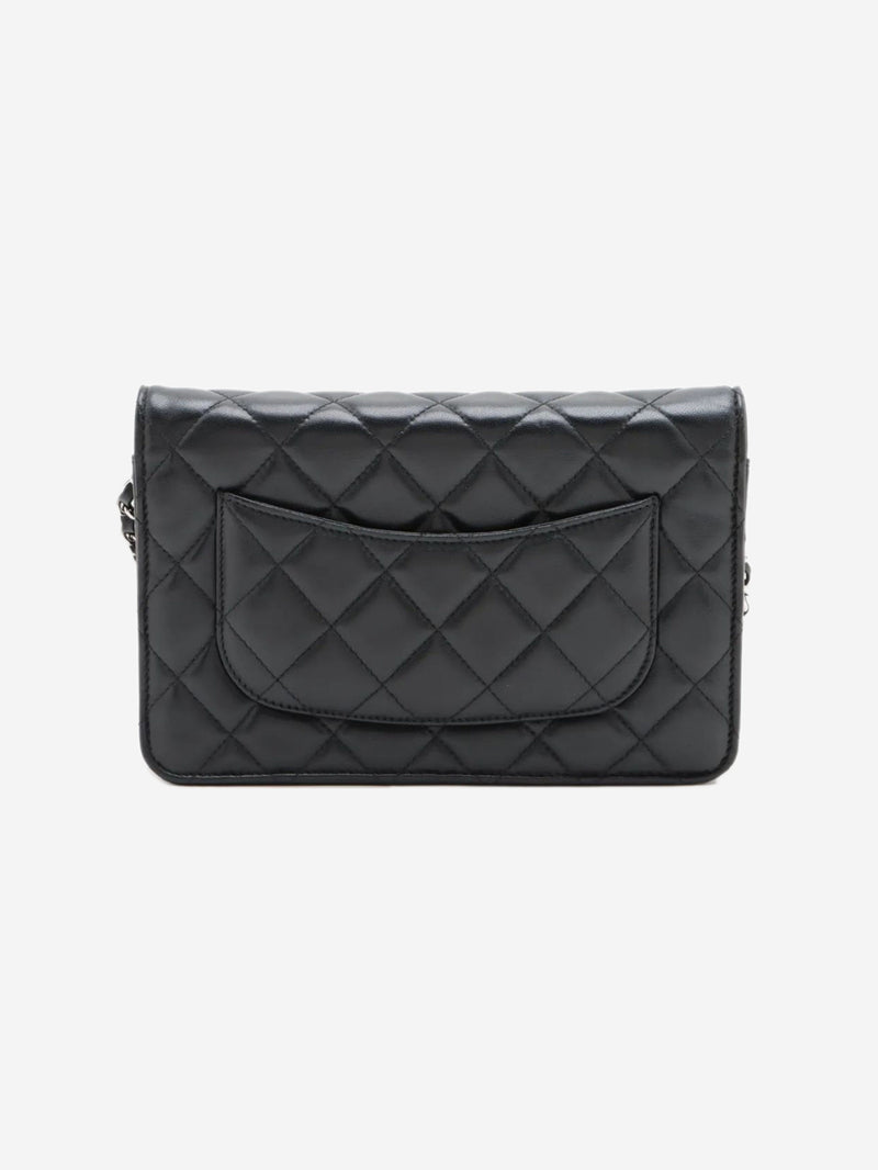 Black 2020 lambskin quilted Wallet on Chain Cross-body bags Chanel 