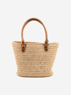 Neutral Le City raffia tote bag Tote Bags Balenciaga 