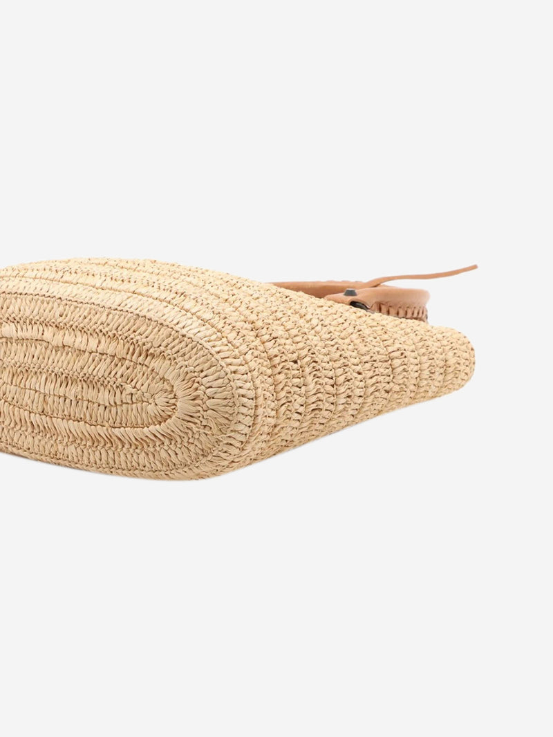 Neutral Le City raffia tote bag Tote Bags Balenciaga 