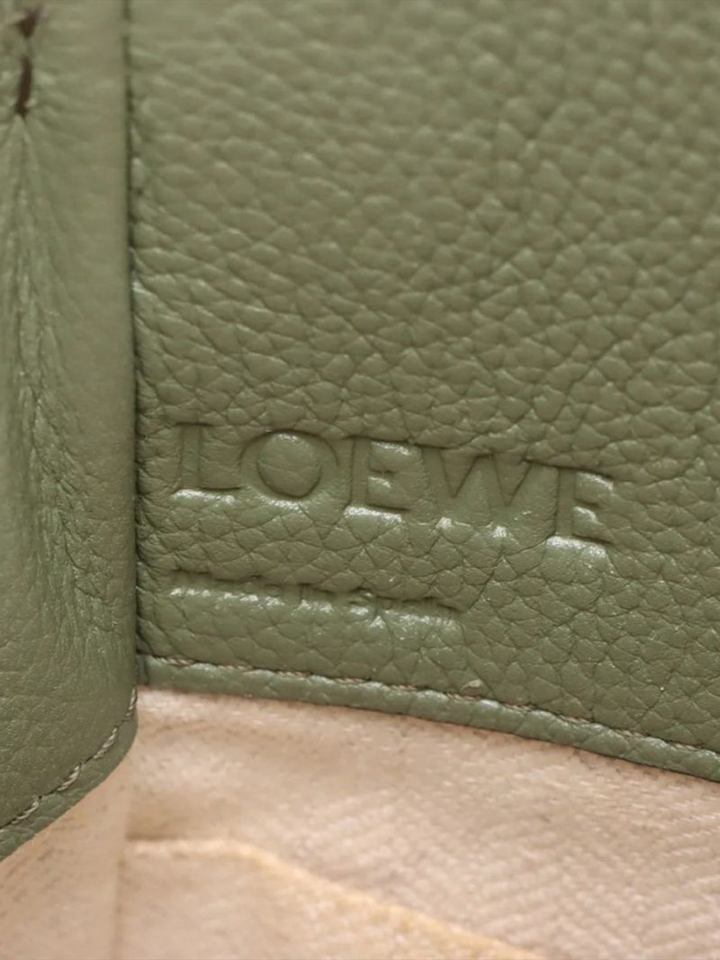 Green Hammock mini leather 2way bag Shoulder bags Loewe 