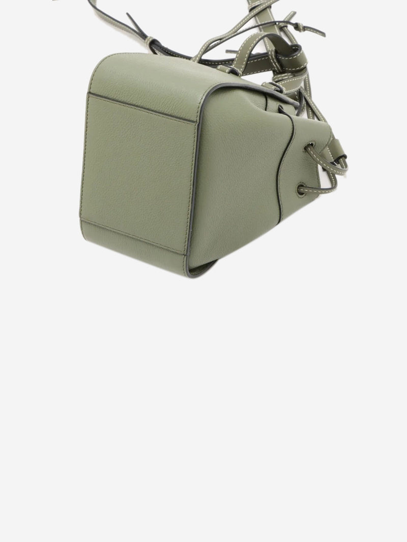 Green Hammock mini leather 2way bag Shoulder bags Loewe 
