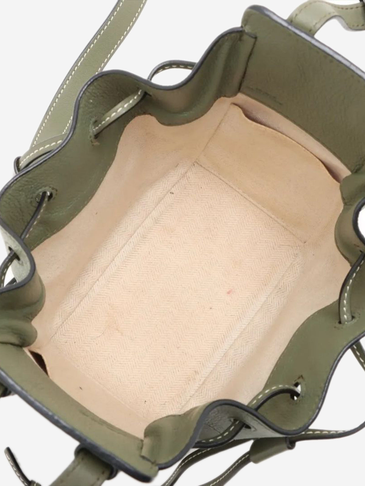 Green Hammock mini leather 2way bag Shoulder bags Loewe 
