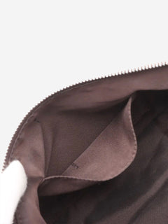 Brown tiger canvas shoulder bag Shoulder bags Fendi 
