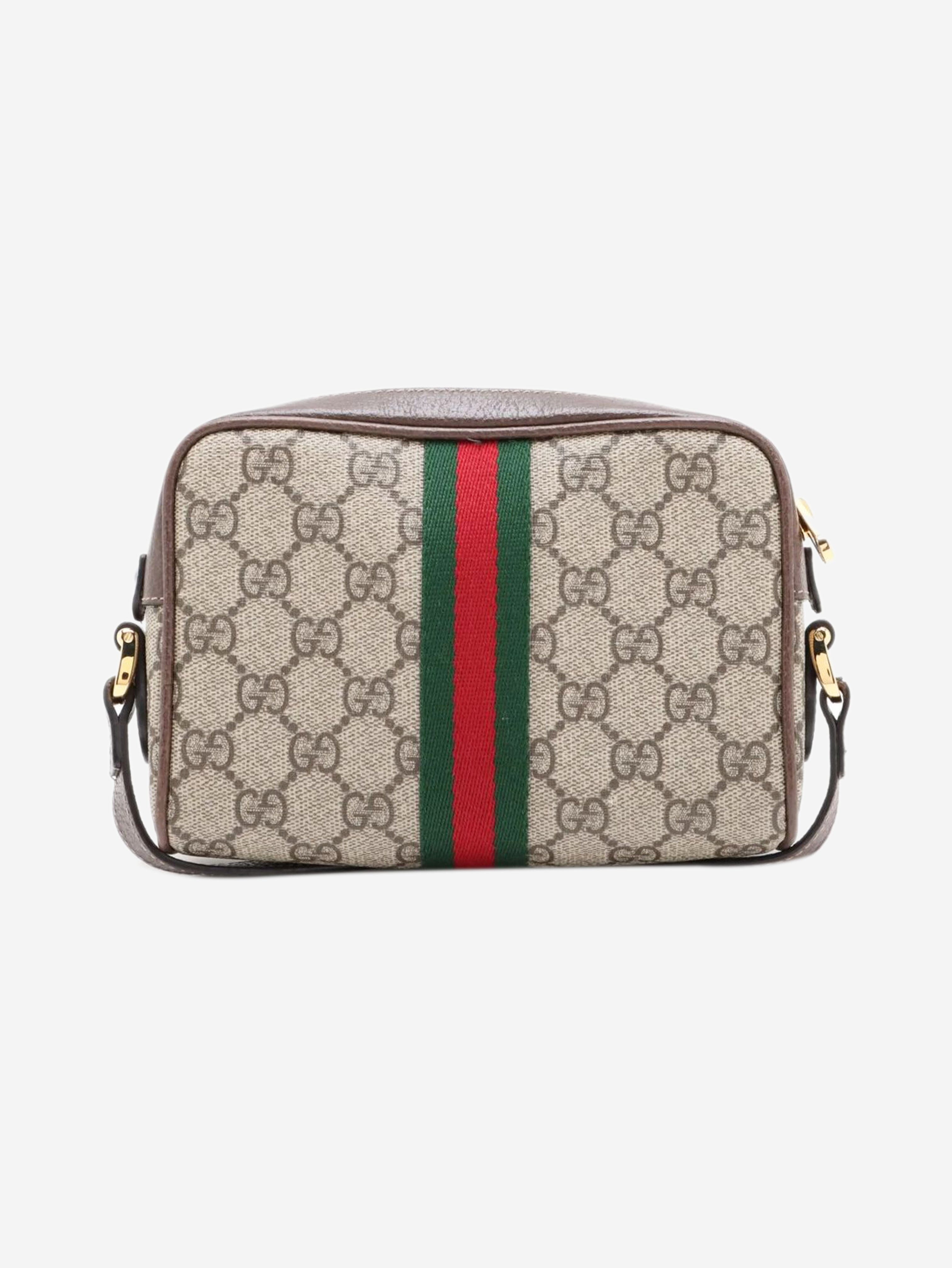 Brown GG Supreme Ophidia shoulder bag Cross-body bags Gucci 