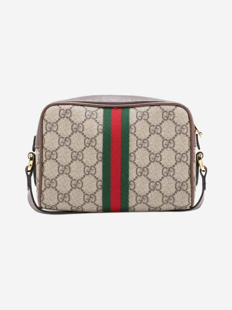 Brown GG Supreme Ophidia shoulder bag Cross-body bags Gucci 