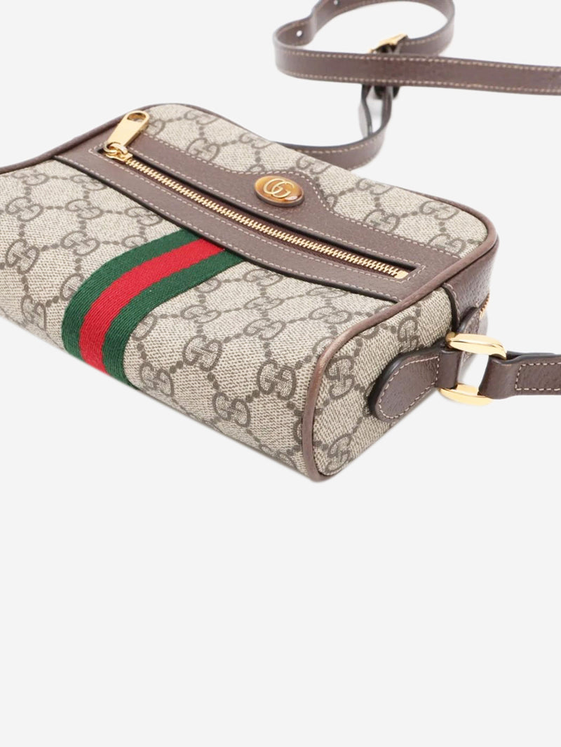 Brown GG Supreme Ophidia shoulder bag Cross-body bags Gucci 