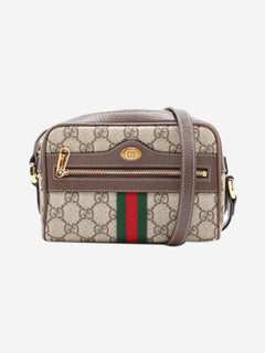 Brown GG Supreme Ophidia shoulder bag Cross-body bags Gucci 