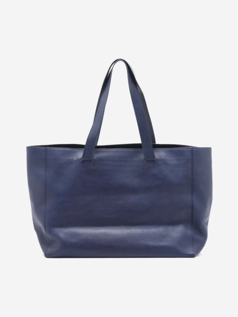 Blue Anagram Leather tote bag Tote Bags Loewe 