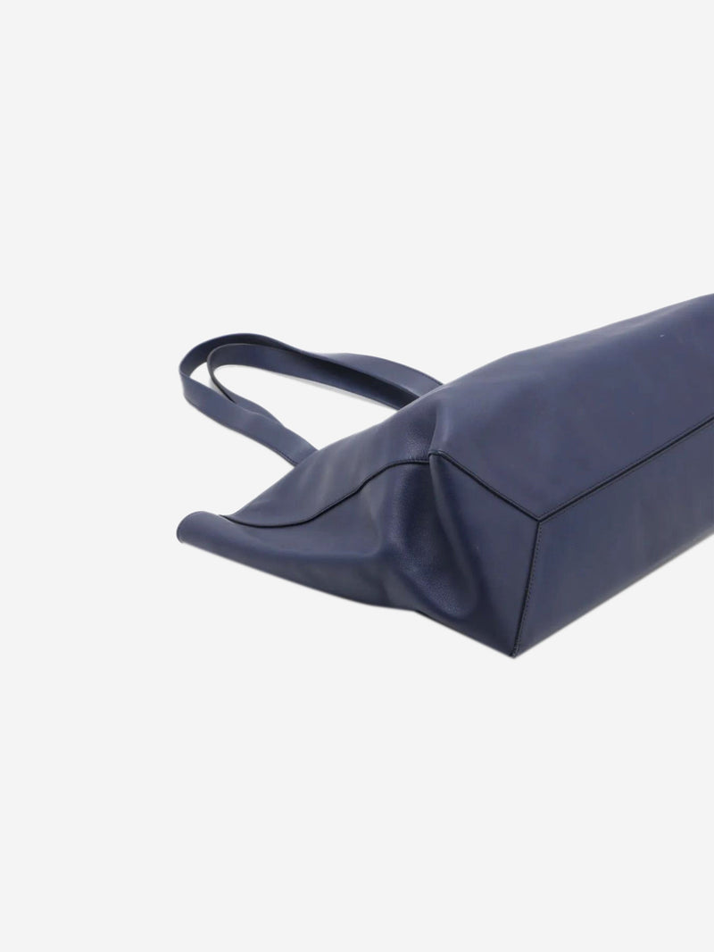 Blue Anagram Leather tote bag Tote Bags Loewe 