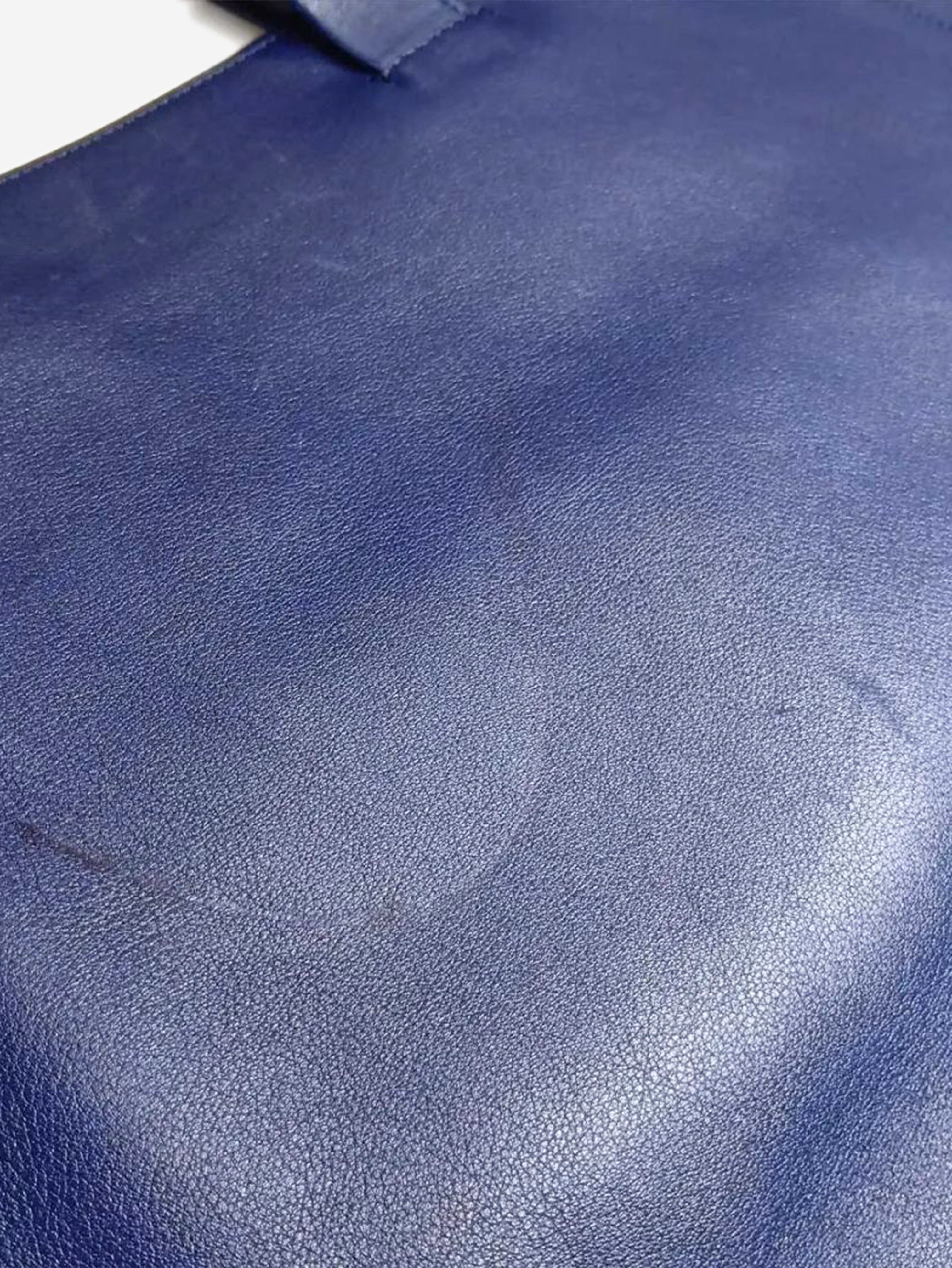 Blue Anagram Leather tote bag Tote Bags Loewe 